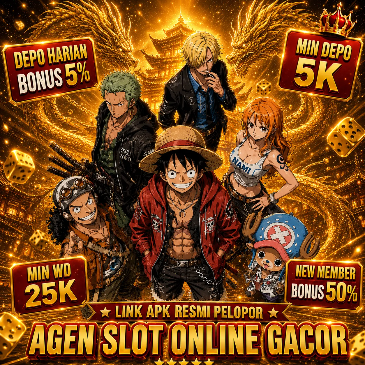 Thumbnail 1 of 3, Poster, Golden128 $ Gali Emasnya! Ubah Simbol Emas Langsung Jadi Saldo designed and sold by Golden128.